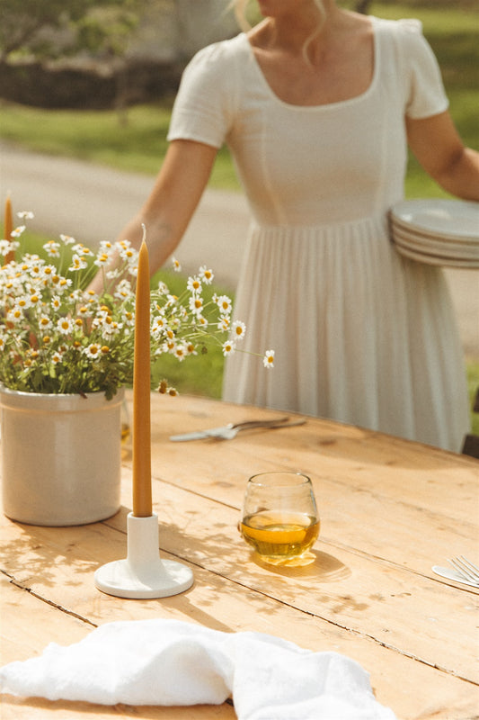 Hudson Taper Candle (Miel)