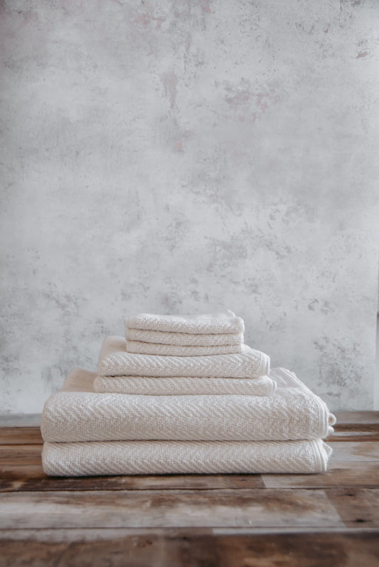 Herringbone Cotton Towel