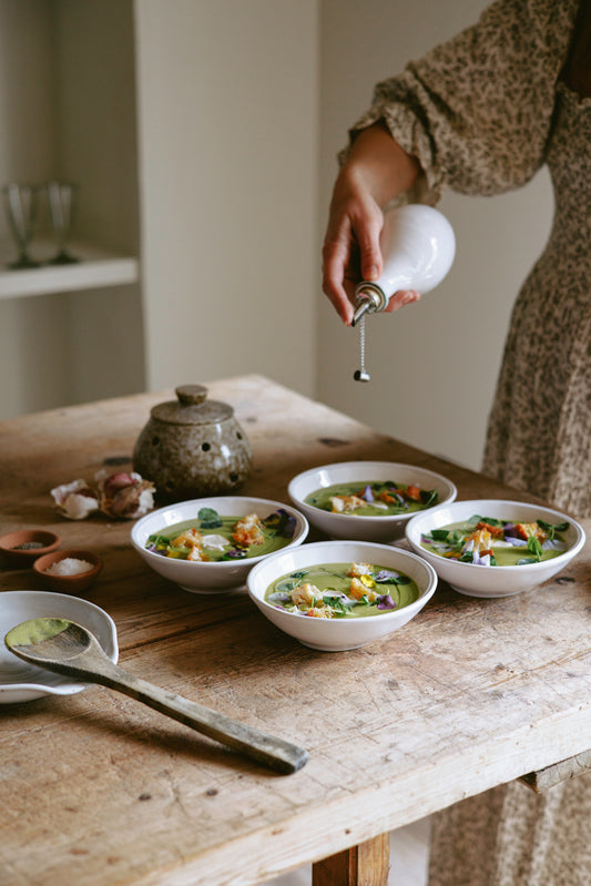 FRESH PEA SOUP RECIPE