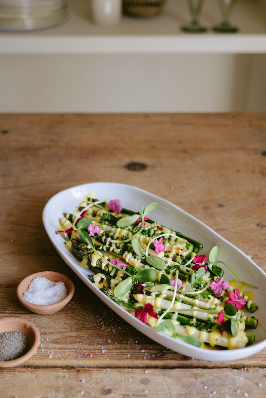 ROASTED ASPARAGUS SPRING SALAD RECIPE