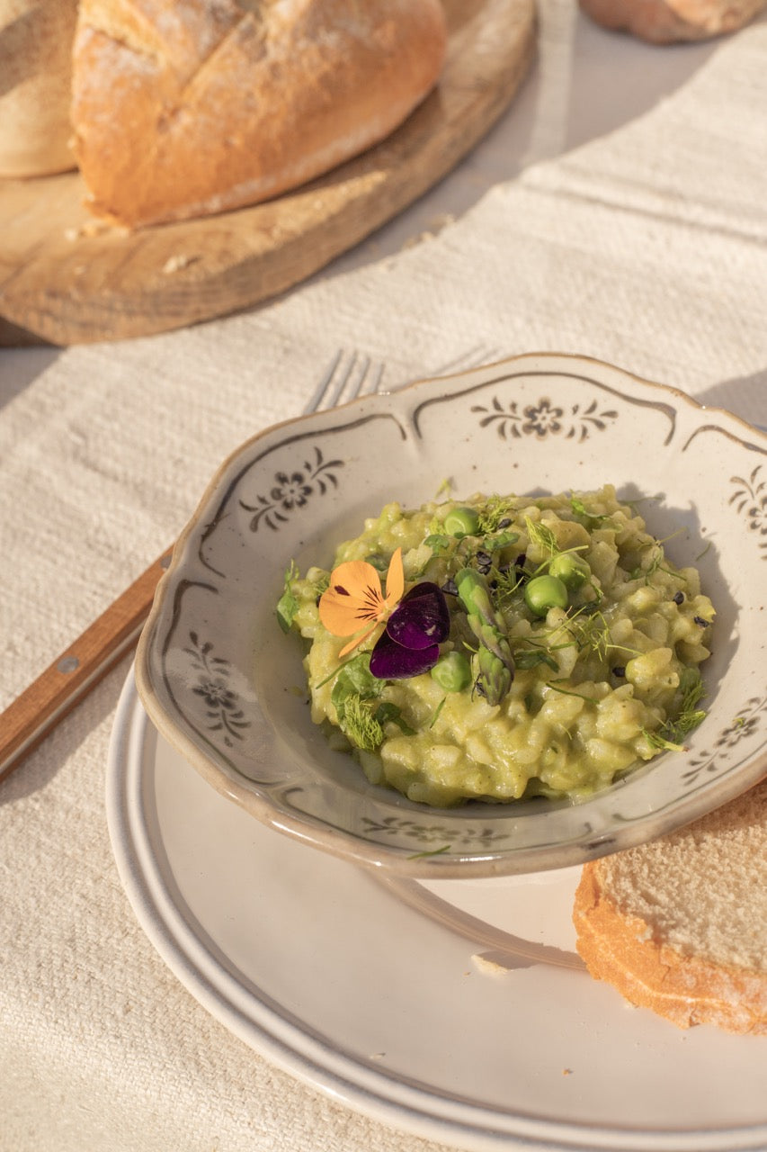 Spring Greens Risotto
