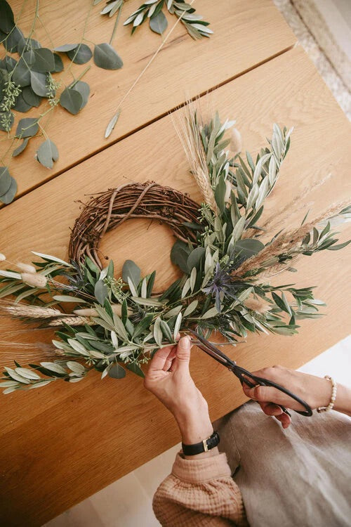 Creating Something New: Jessica Brand of Wild Things Botanical Shares Her Steps for Creating a Fall Wreath