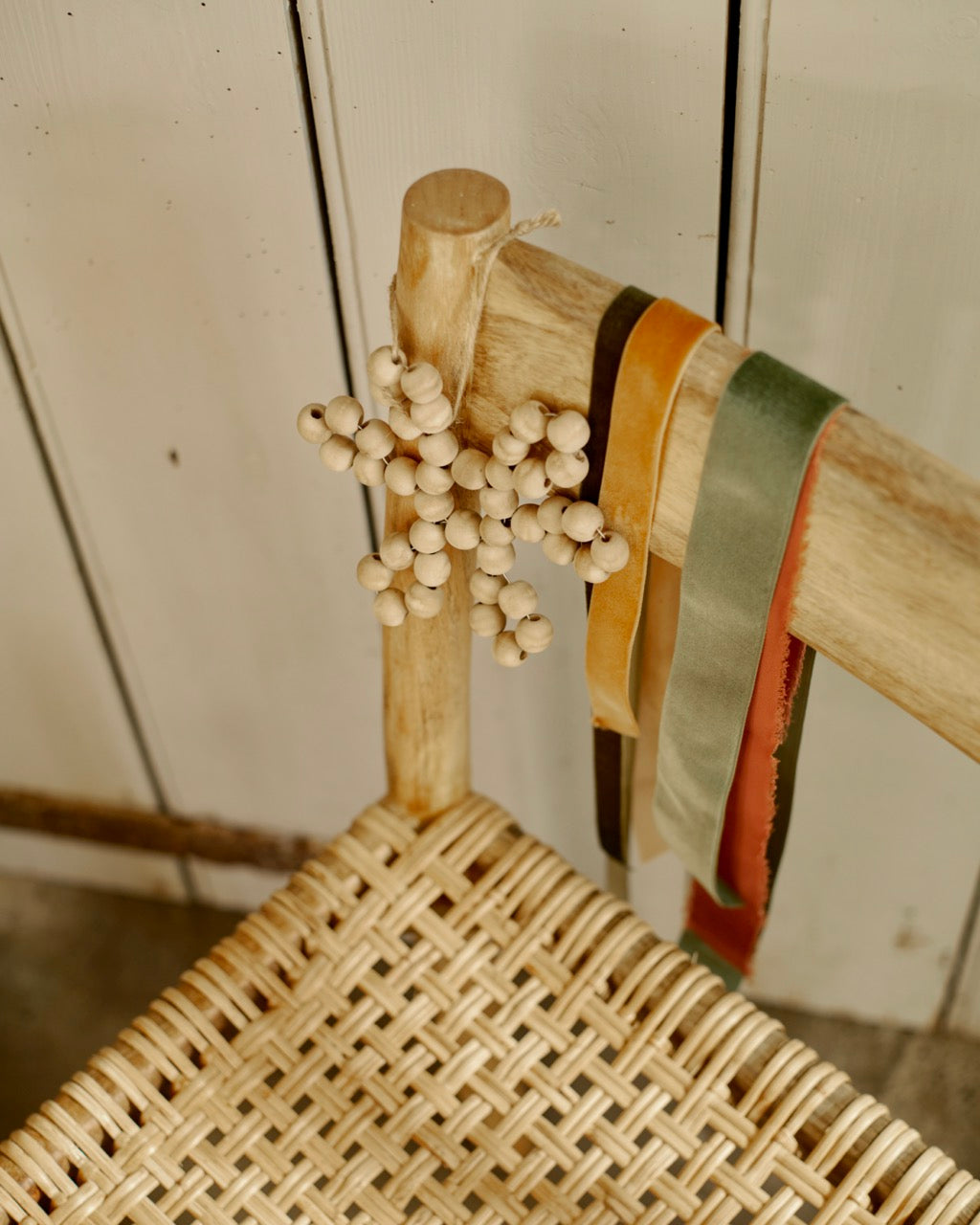 Wood Bead Snowflake