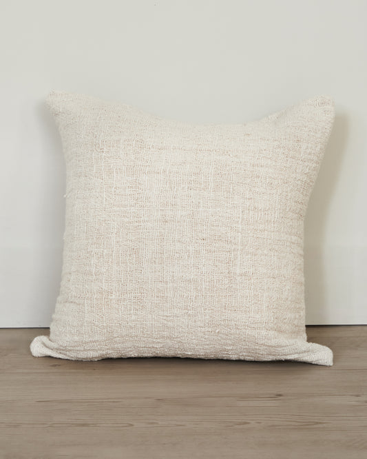 Ivory Linen Square Pillow