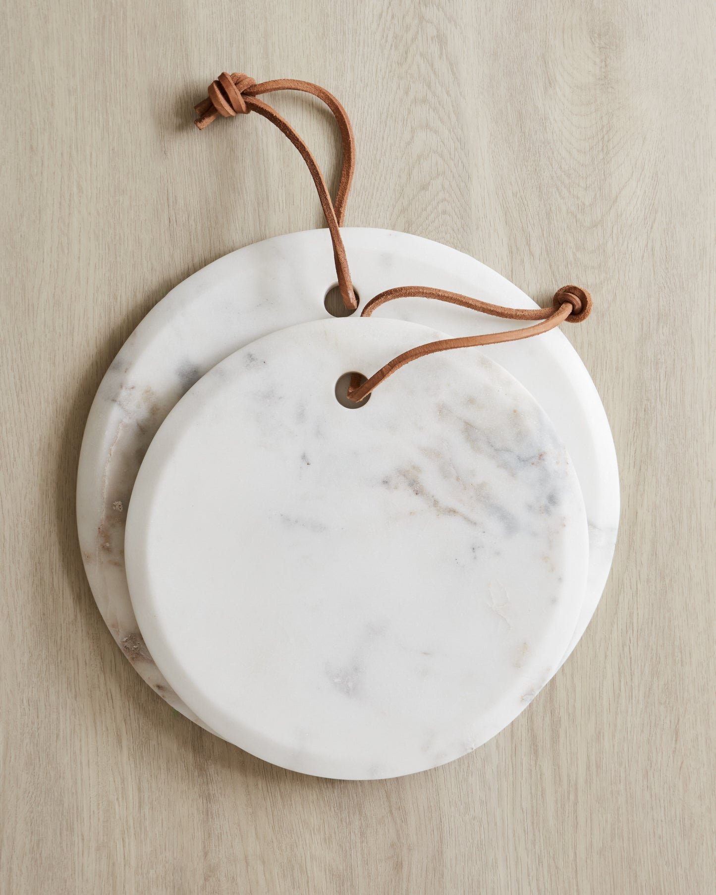 Marble Serving Trays (Set of 2)