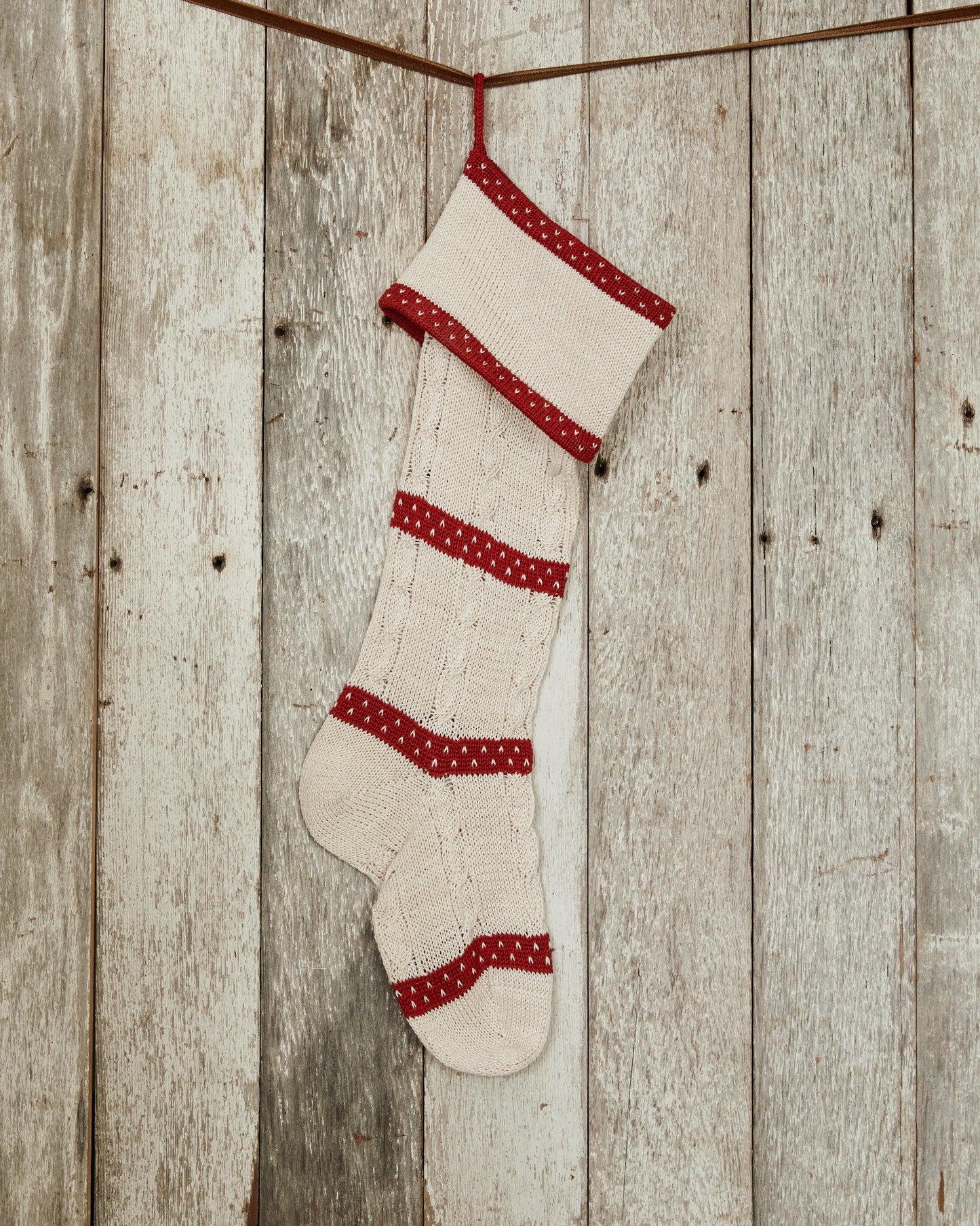 Peppermint Stocking