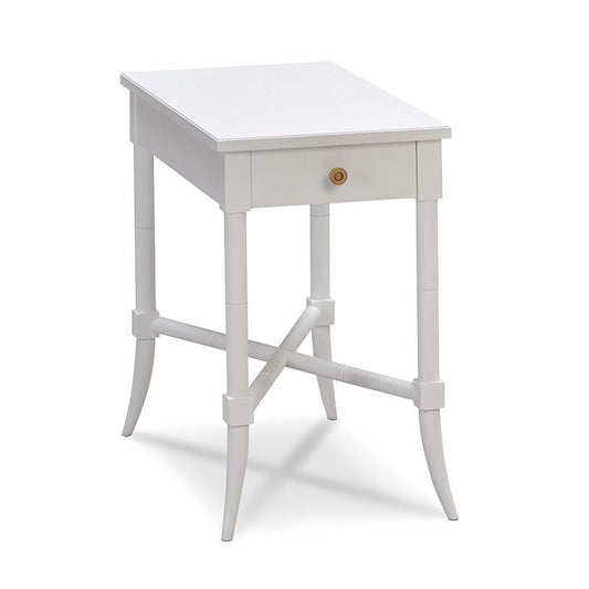 Bibury Side Table with Drawer Alabaster 