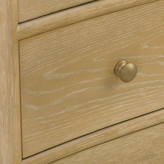 Provence Chest of Drawers Limewash Detail