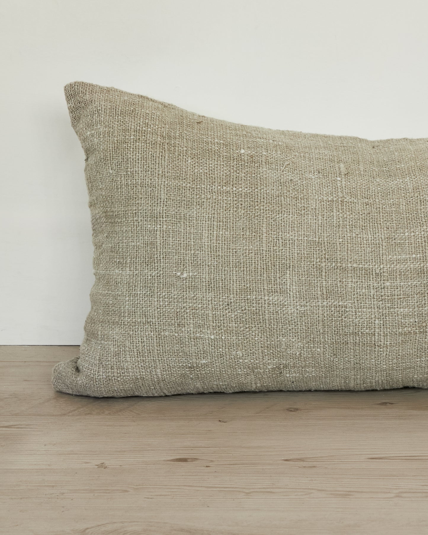 Sage Linen Lumbar Pillow