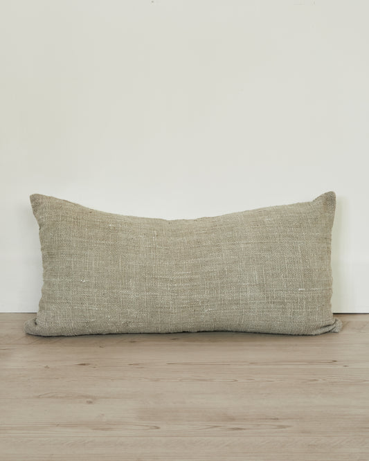Sage Linen Lumbar Pillow