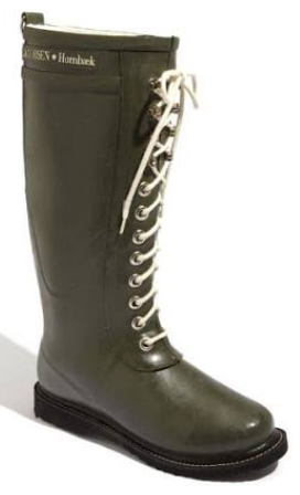 Lace-up Wellies