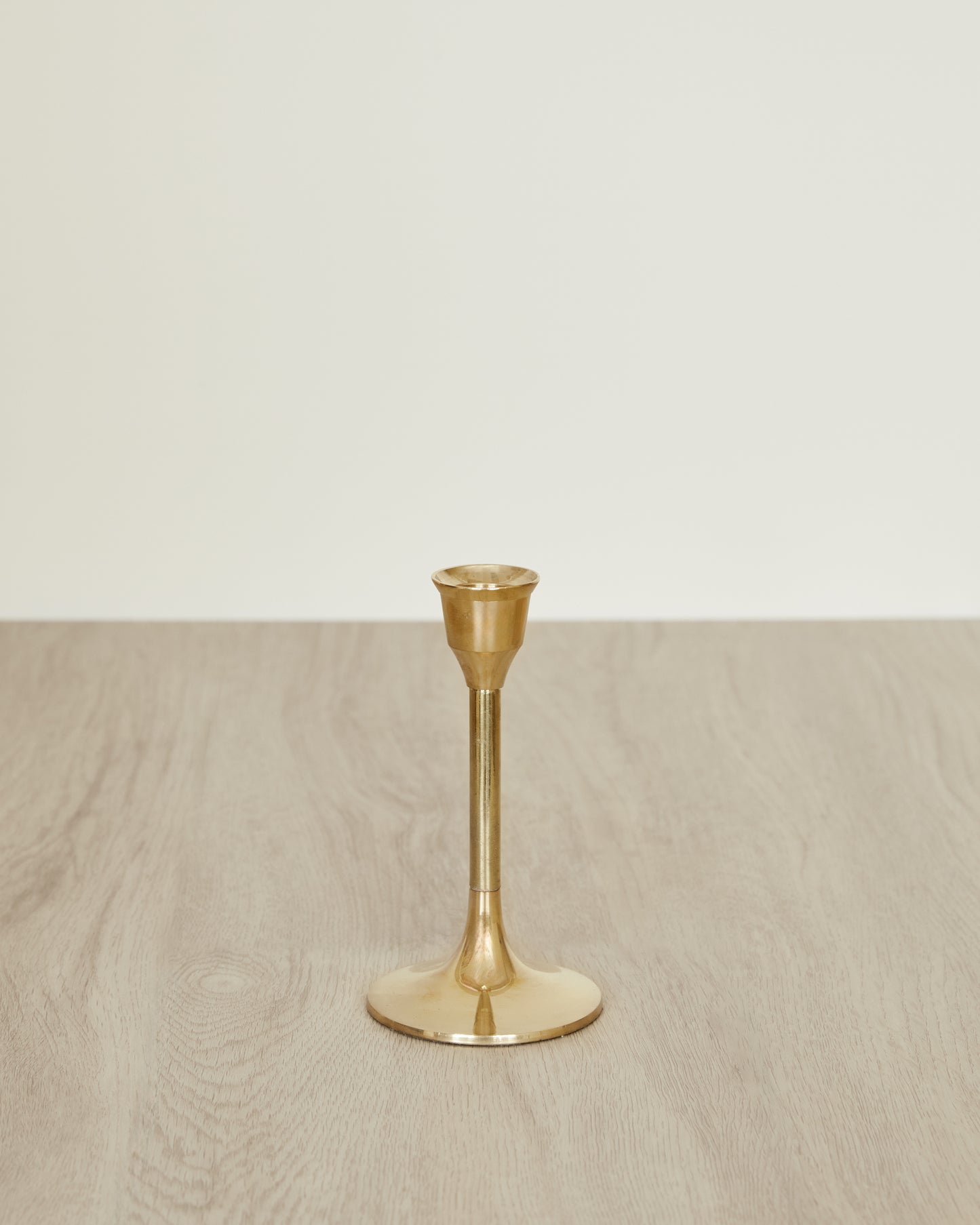 Brass Taper Candlestick Set