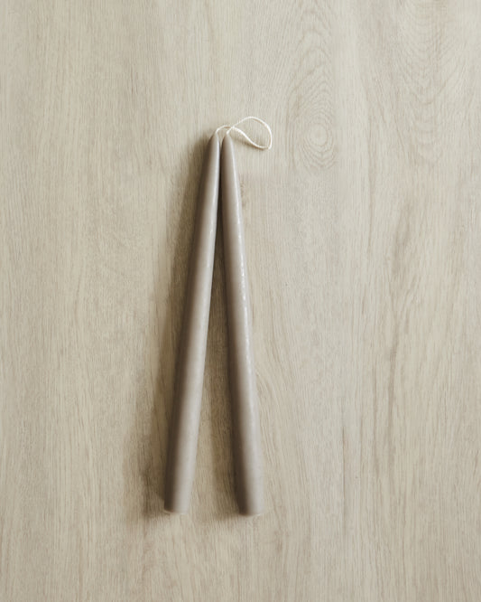 Hudson Taper Candles (French Grey)