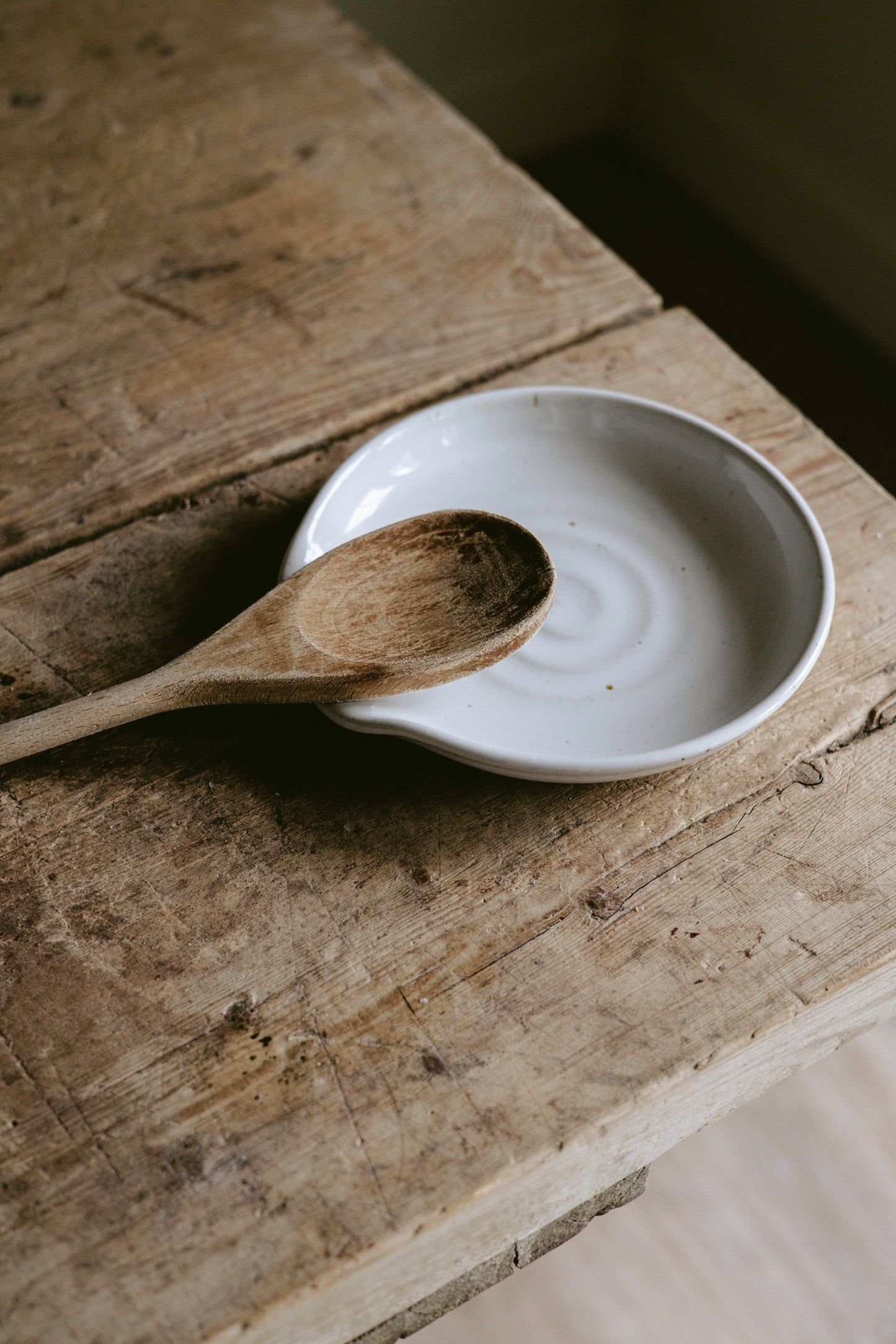 Handmade Stoneware Spoon Rest