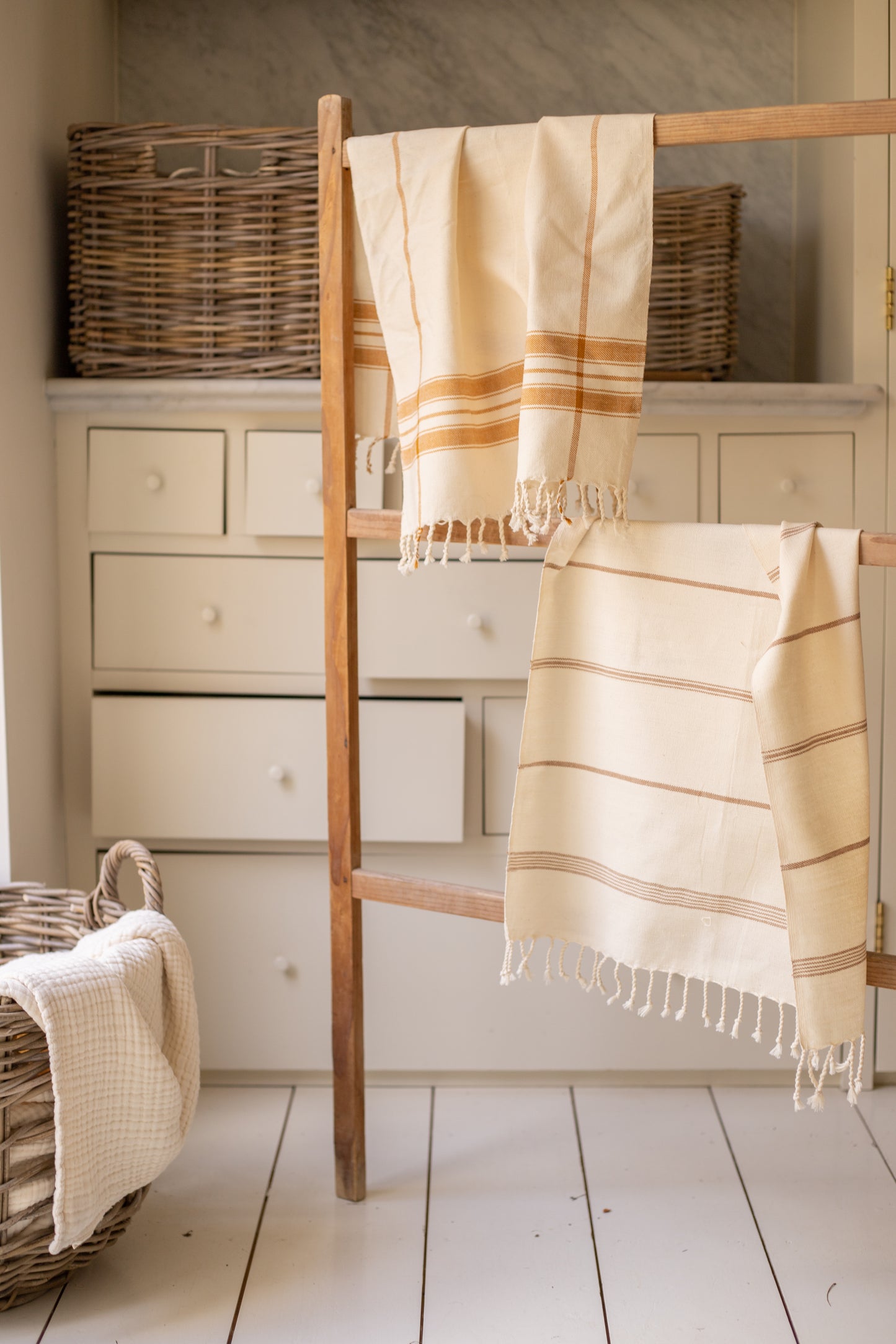 marigold Stripe Kitchen Cloth