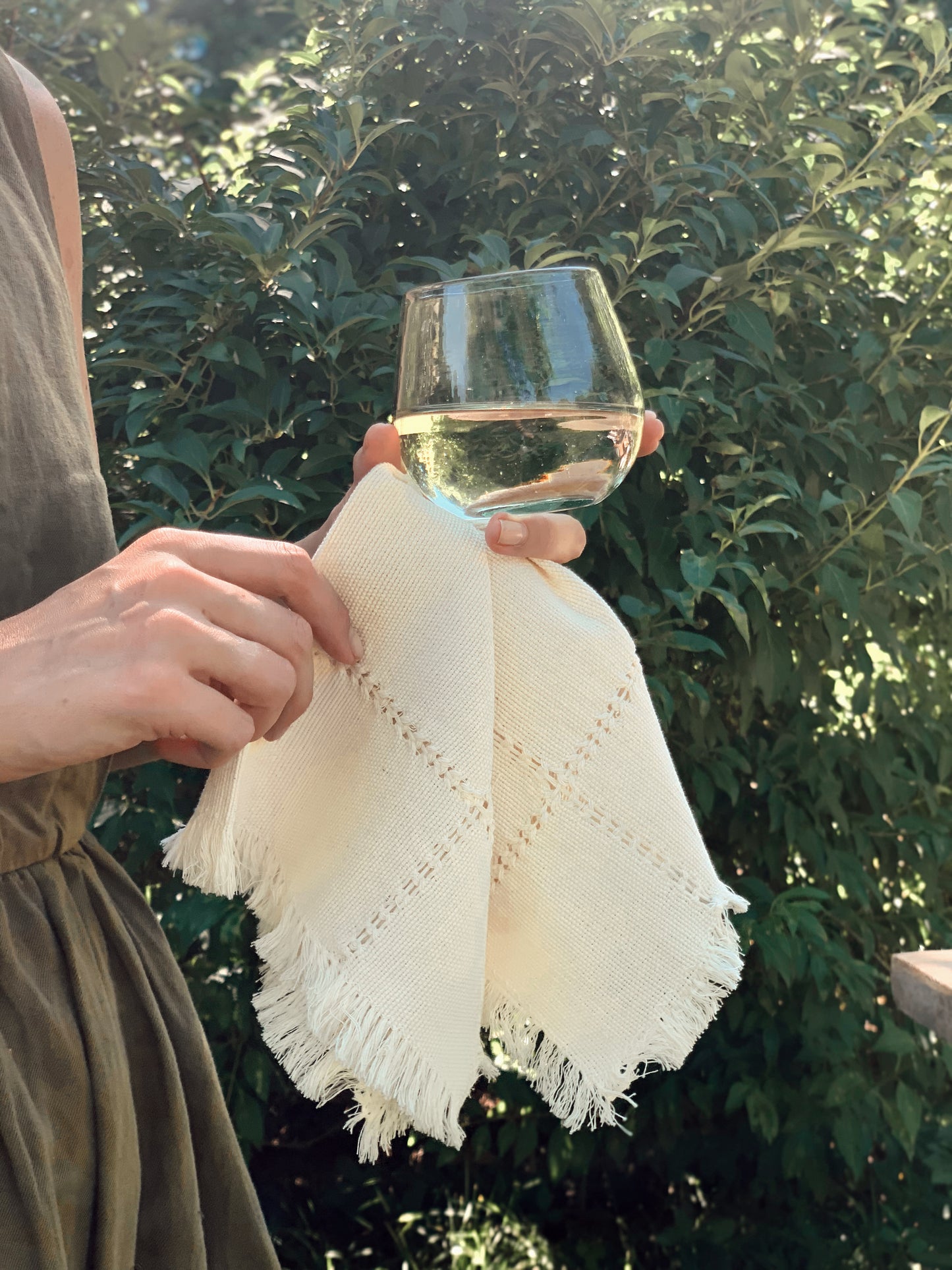 Allende Napkins - Ecru