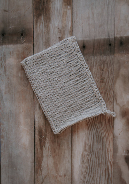 Linen Bath Mitten